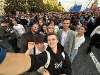 Мы на концерте на Красной площаде!