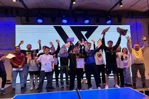 Турнир по настольному теннису в Проектном офисе "Молодежь Москвы"