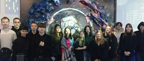 Студенты посетили музей «Ингосстраха»